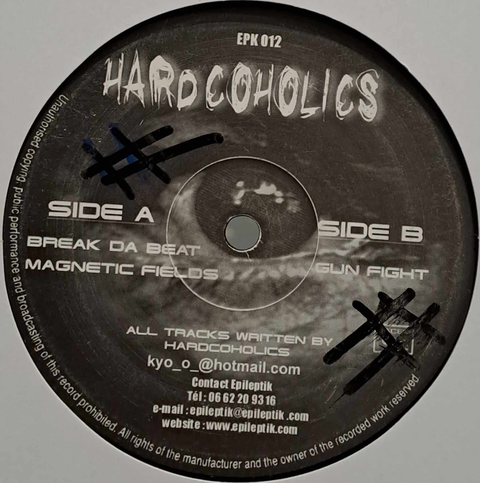 Epileptik 12 - vinyle hardcore